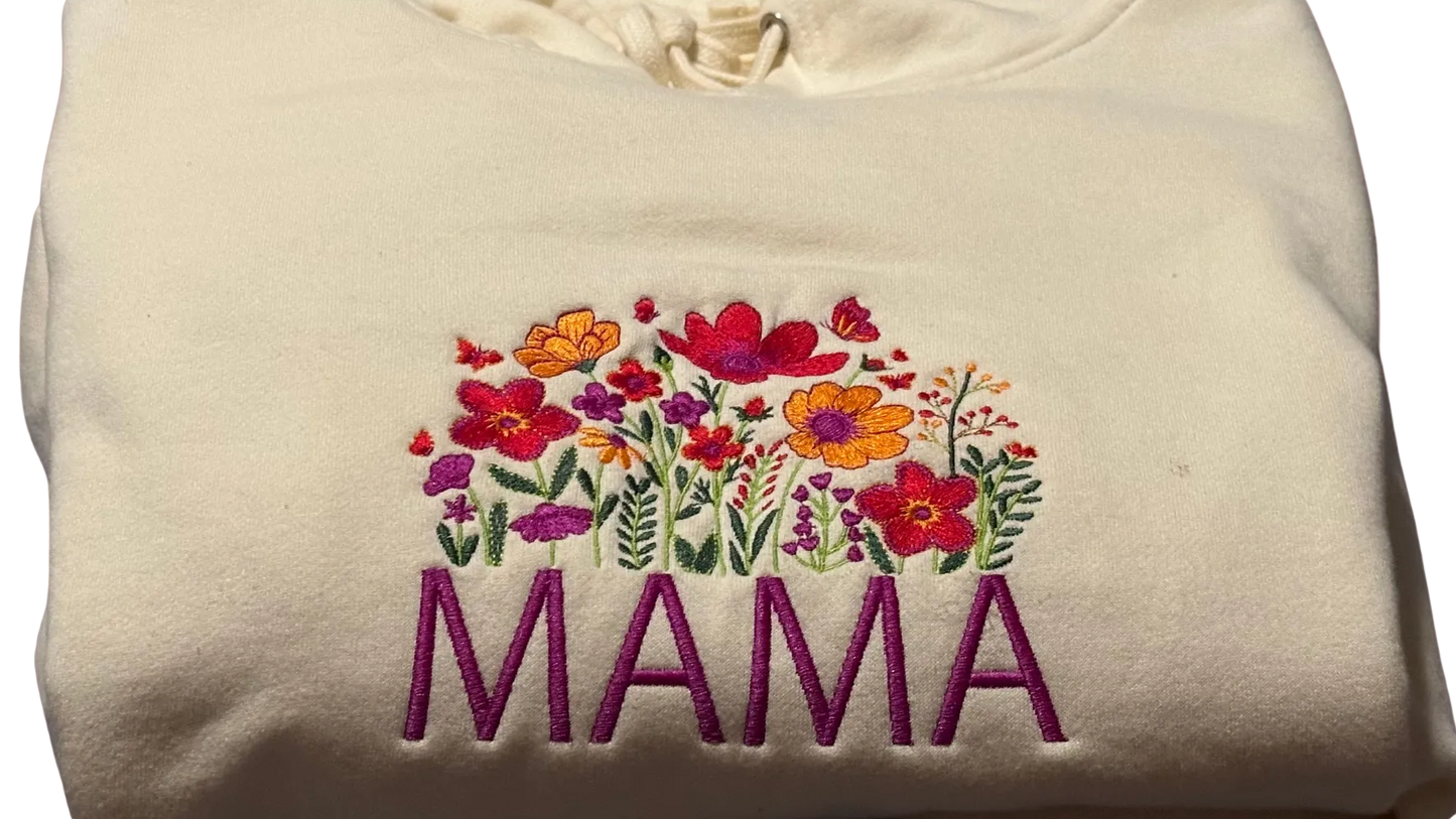 Wildflower Mama Cozy Hoodie