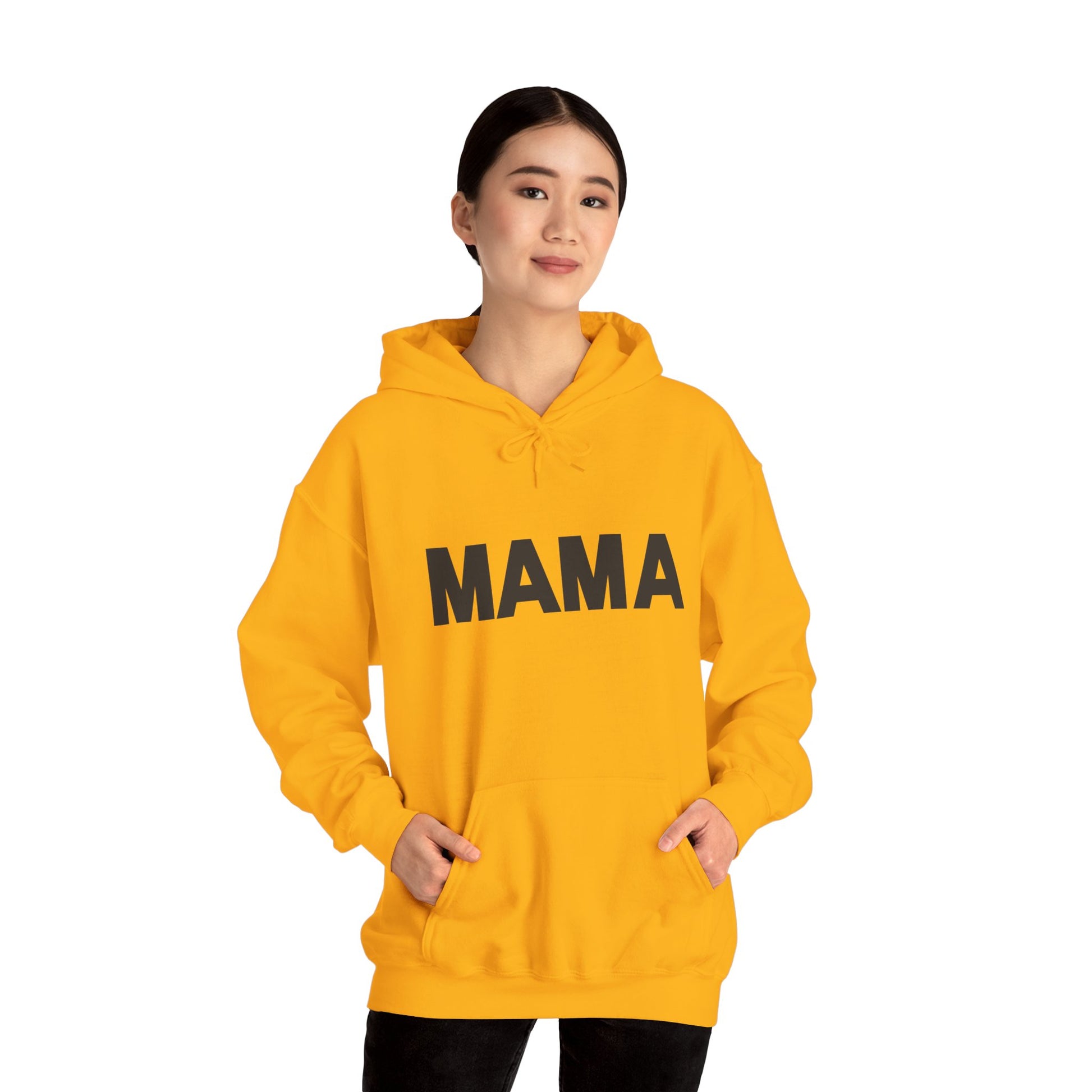 Mama Relax and Drink Your Tea Unisex Hoodie, Funny Quote Sweatshirt for New Moms, Baby Showers, Tealover Gift, Mama Sleeping Design