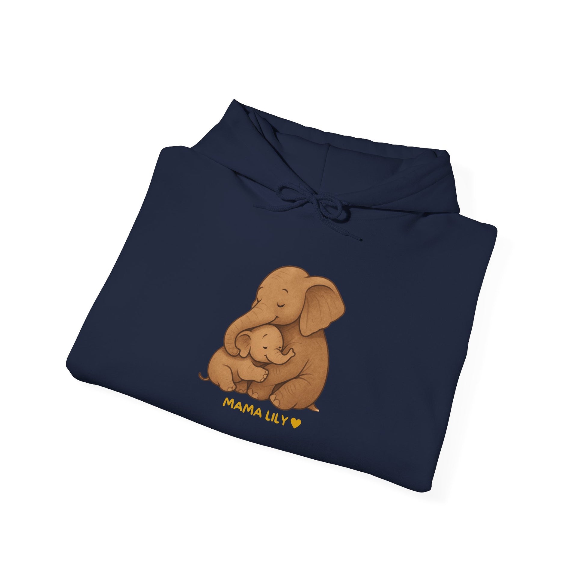 Mama You Are Enough Today and Always Hoodie, Elephant Graphics, Unisex Sweatshirt, New Mama Gift, Postpartum Shirt, Mama Bear Apparel