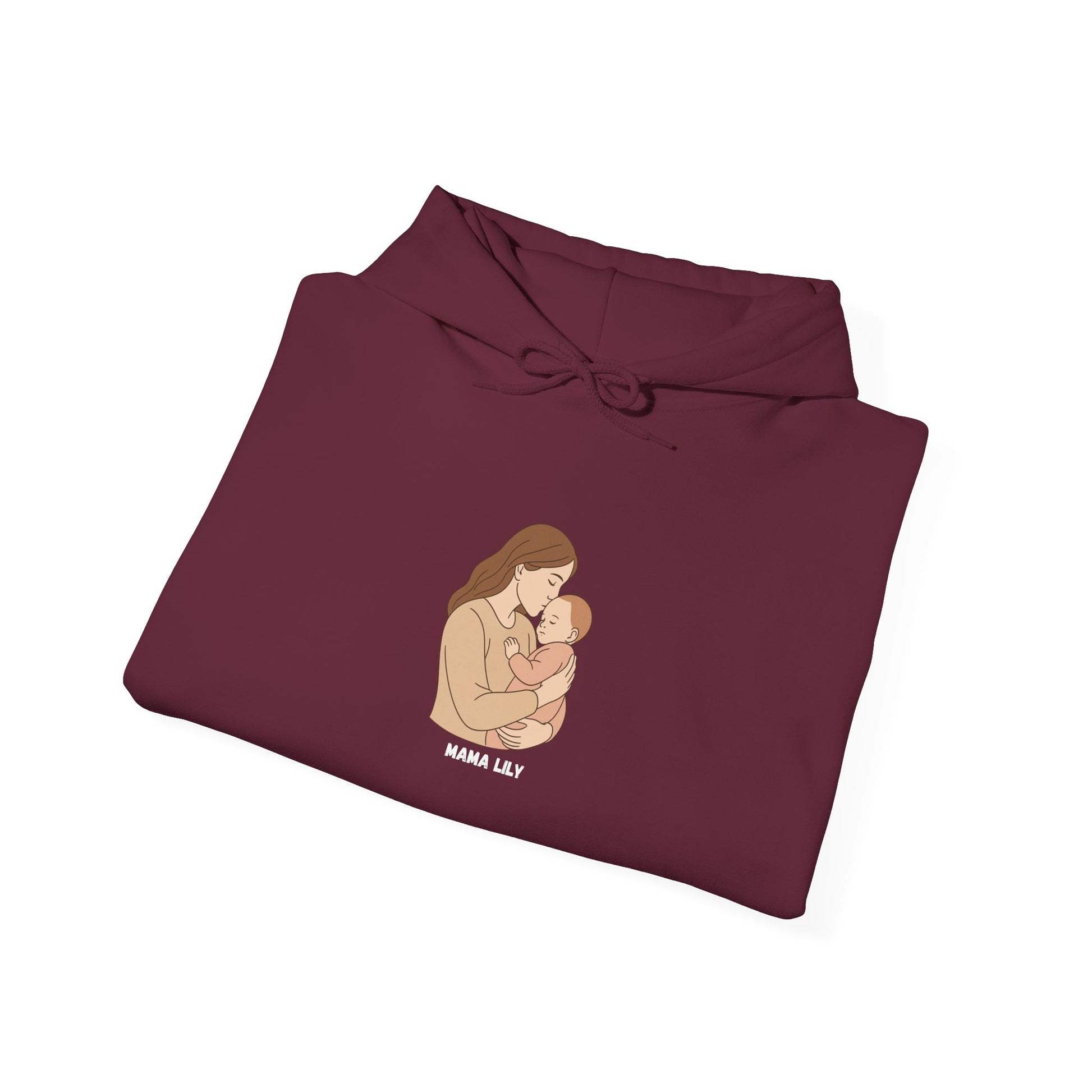 Mama Superpower Hoodie  Raising Tiny Humans Personalized New Mom Sweatshirt Custom printed Gift for Moms Motherhood Hoodie