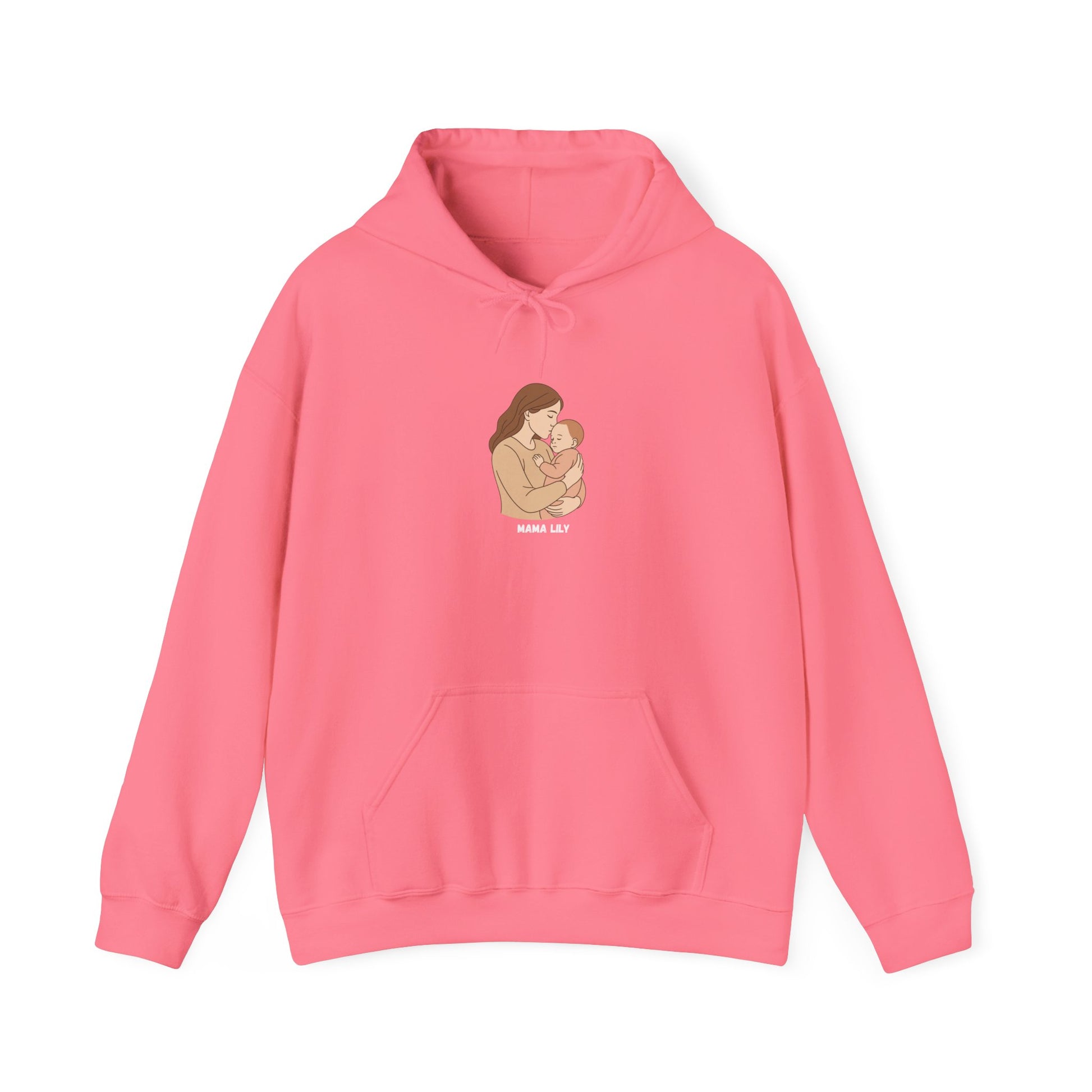 Mama Superpower Hoodie  Raising Tiny Humans Personalized New Mom Sweatshirt Custom printed Gift for Moms Motherhood Hoodie