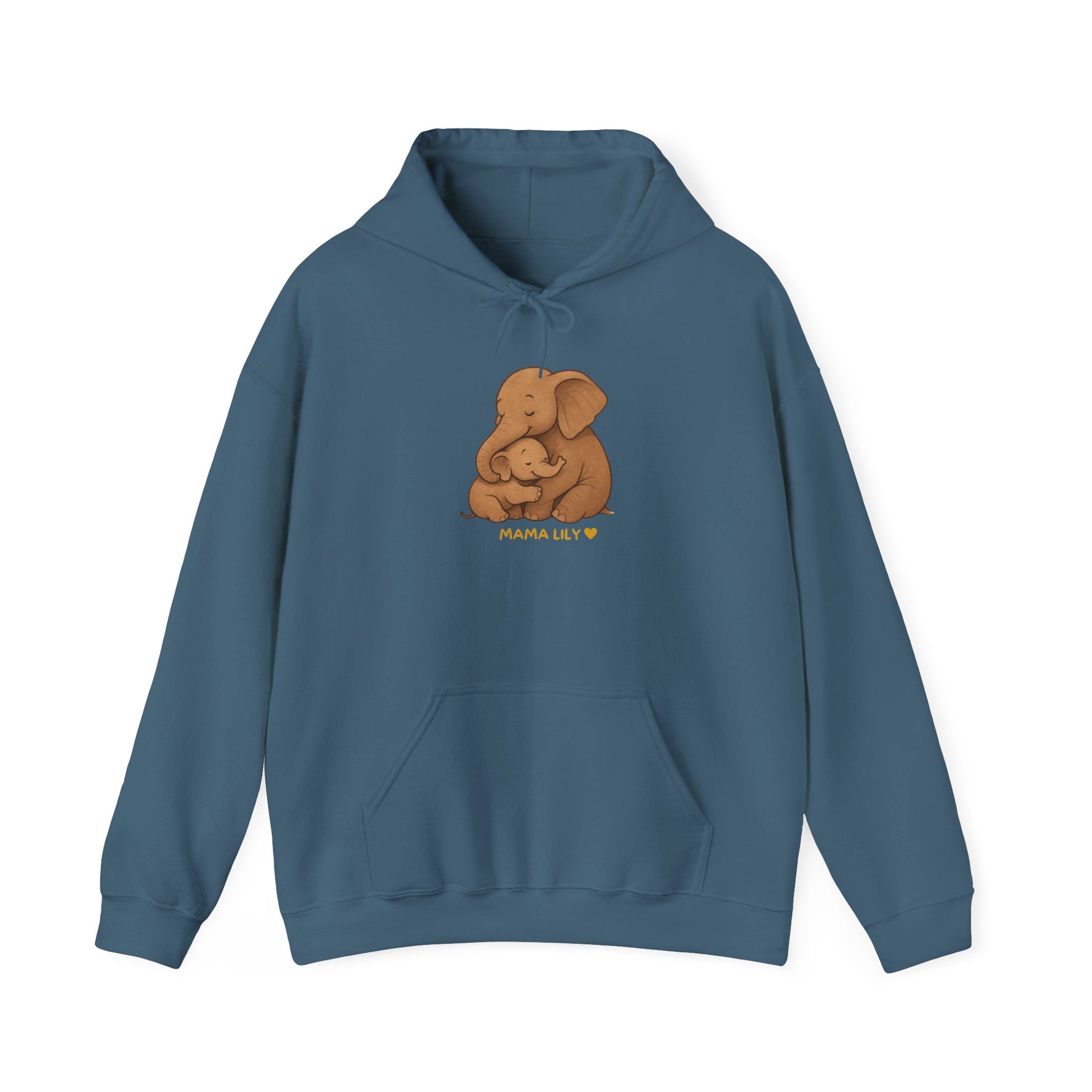 Mama You Are Enough Today and Always Hoodie, Elephant Graphics, Unisex Sweatshirt, New Mama Gift, Postpartum Shirt, Mama Bear Apparel