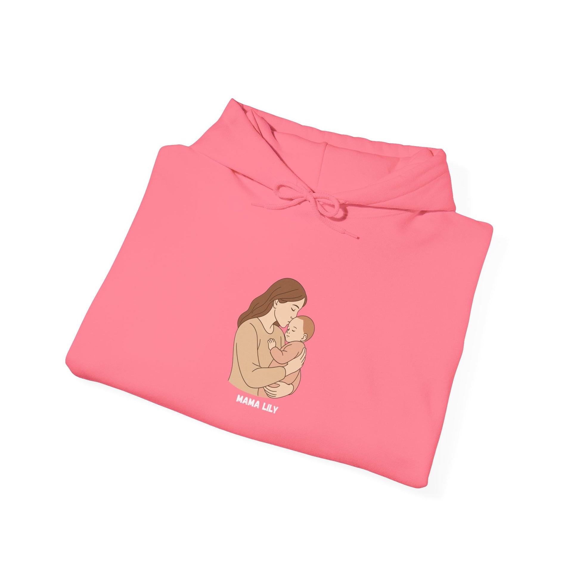 Mama Superpower Hoodie  Raising Tiny Humans Personalized New Mom Sweatshirt Custom printed Gift for Moms Motherhood Hoodie