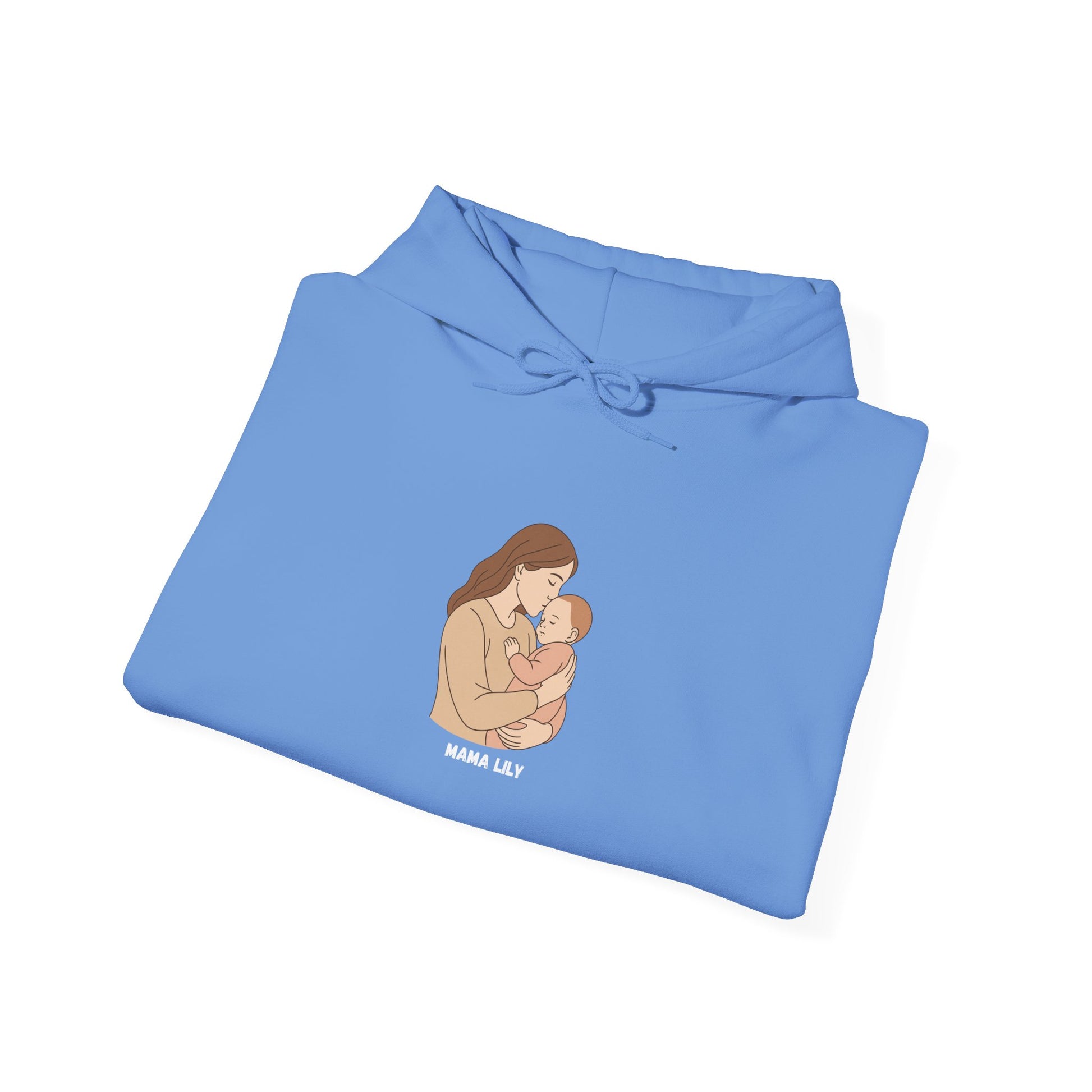 Mama Superpower Hoodie  Raising Tiny Humans Personalized New Mom Sweatshirt Custom printed Gift for Moms Motherhood Hoodie