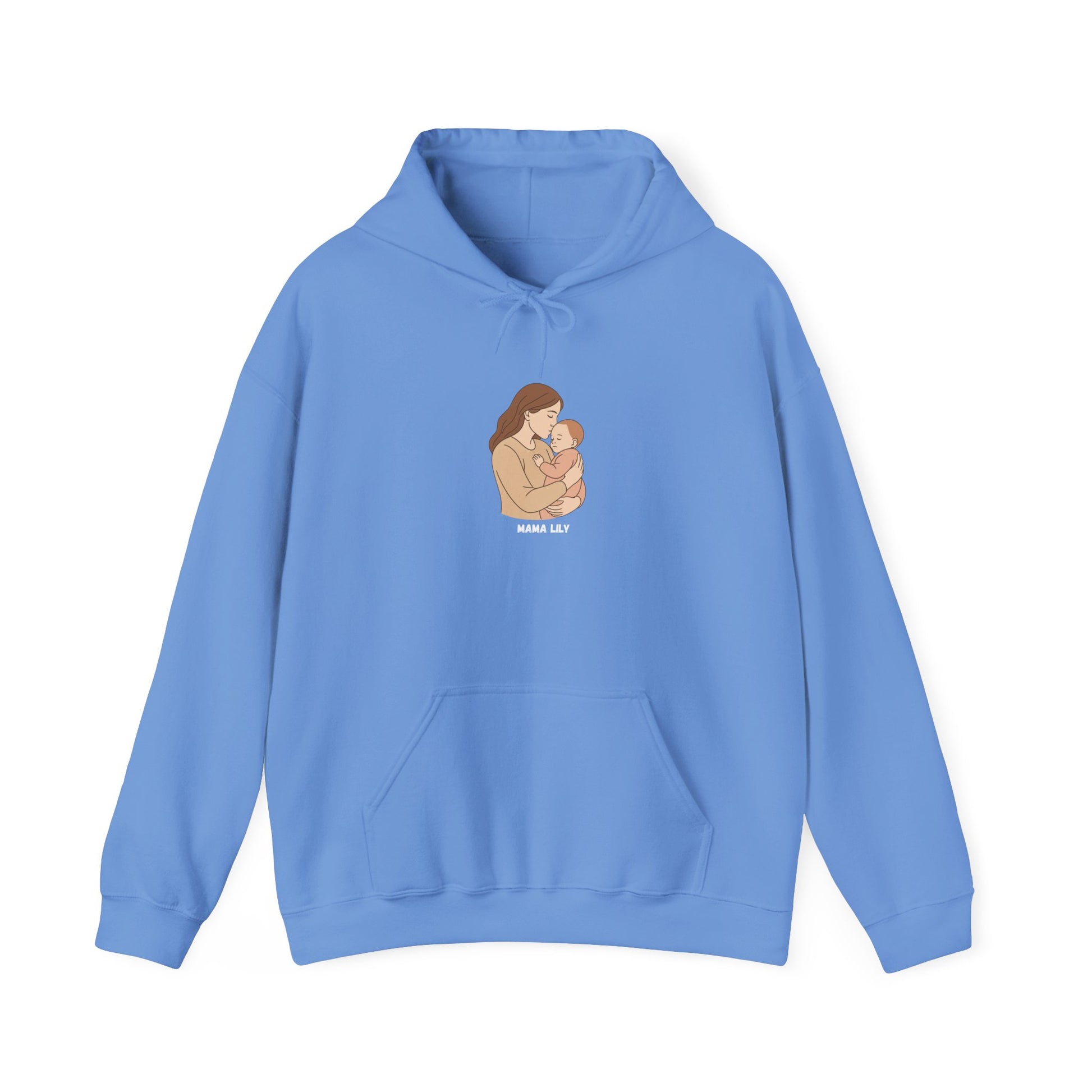Mama Superpower Hoodie  Raising Tiny Humans Personalized New Mom Sweatshirt Custom printed Gift for Moms Motherhood Hoodie