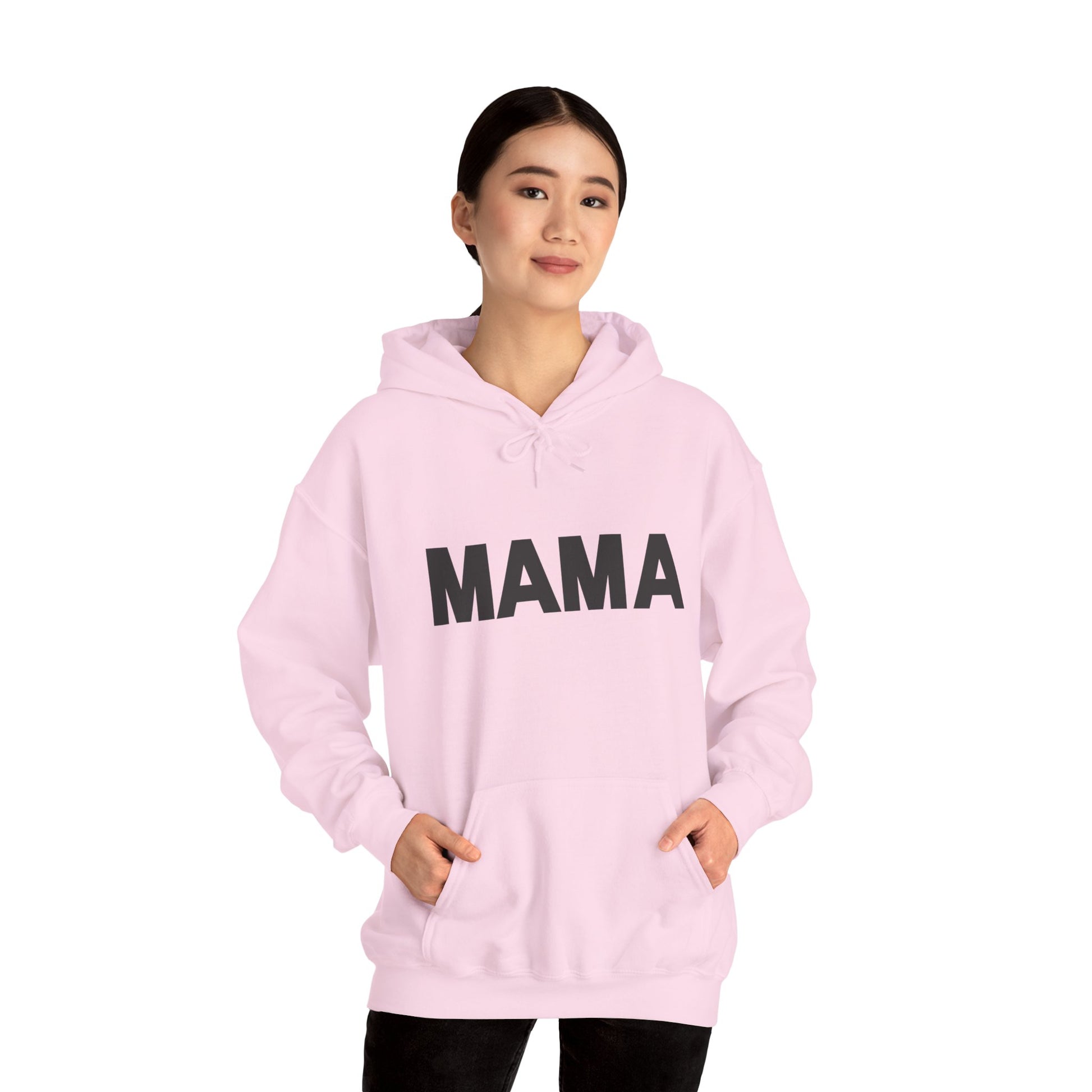 Mama Relax and Drink Your Tea Unisex Hoodie, Funny Quote Sweatshirt for New Moms, Baby Showers, Tealover Gift, Mama Sleeping Design