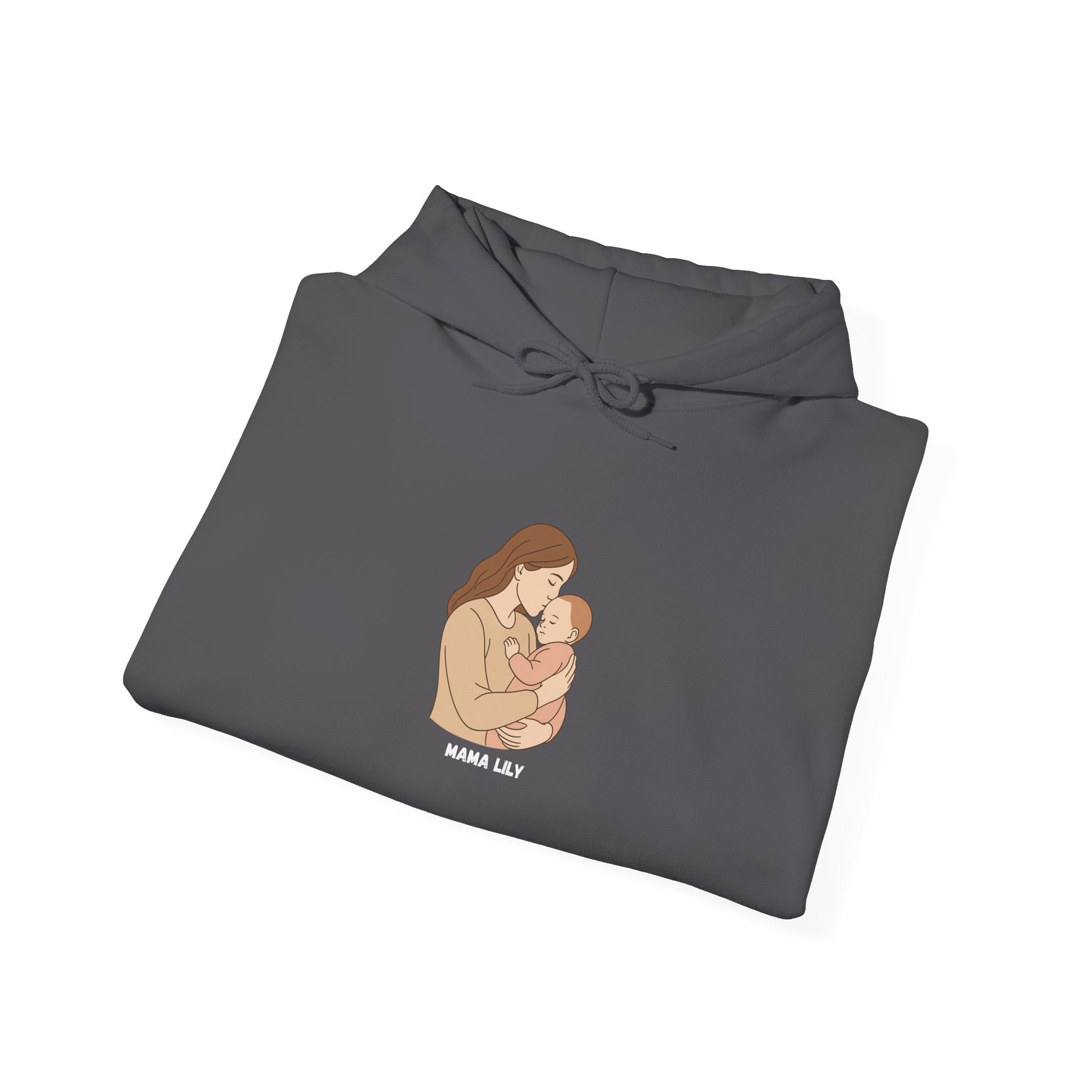Mama Superpower Hoodie  Raising Tiny Humans Personalized New Mom Sweatshirt Custom printed Gift for Moms Motherhood Hoodie