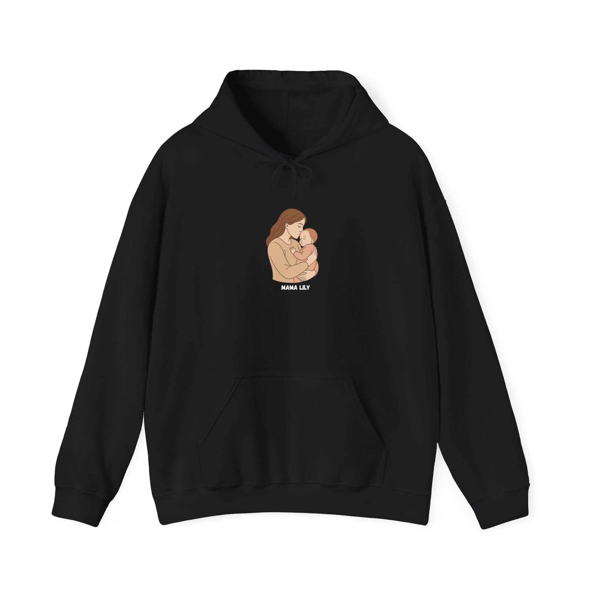 Mama Superpower Hoodie  Raising Tiny Humans Personalized New Mom Sweatshirt Custom printed Gift for Moms Motherhood Hoodie