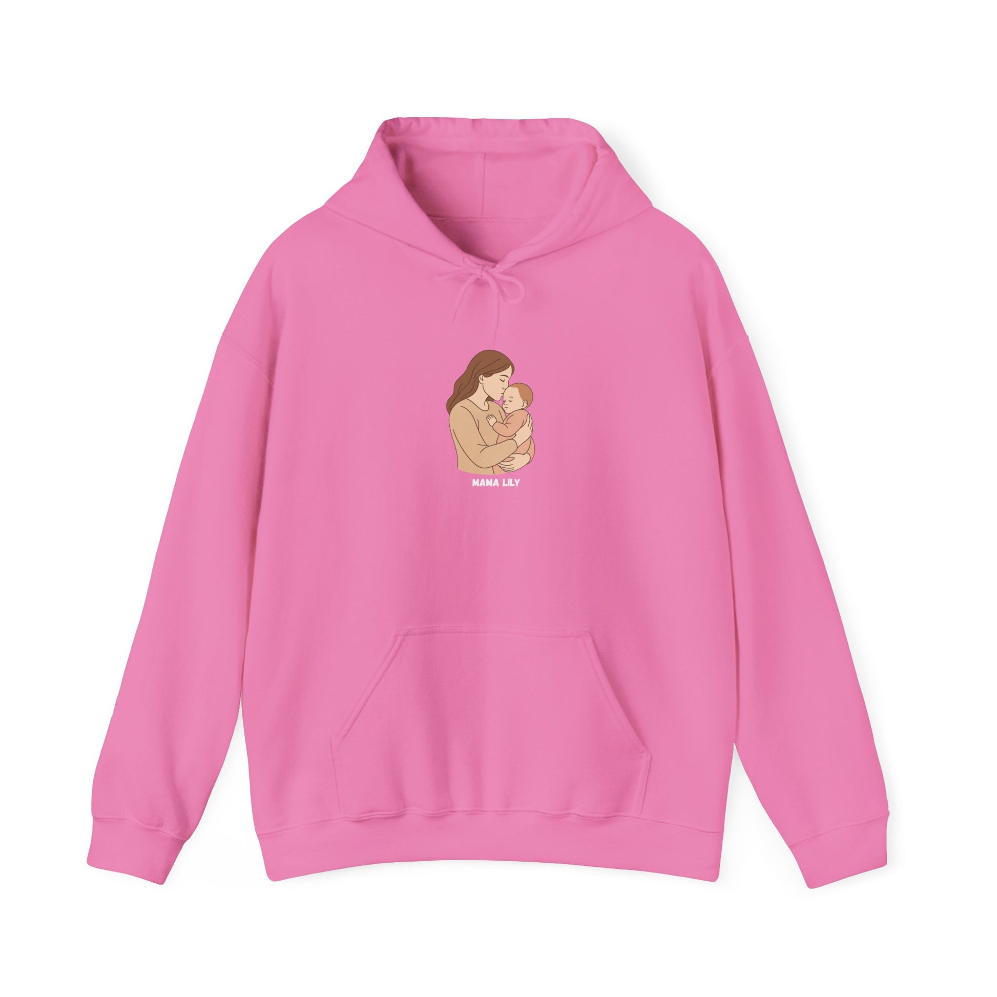 Mama Superpower Hoodie  Raising Tiny Humans Personalized New Mom Sweatshirt Custom printed Gift for Moms Motherhood Hoodie