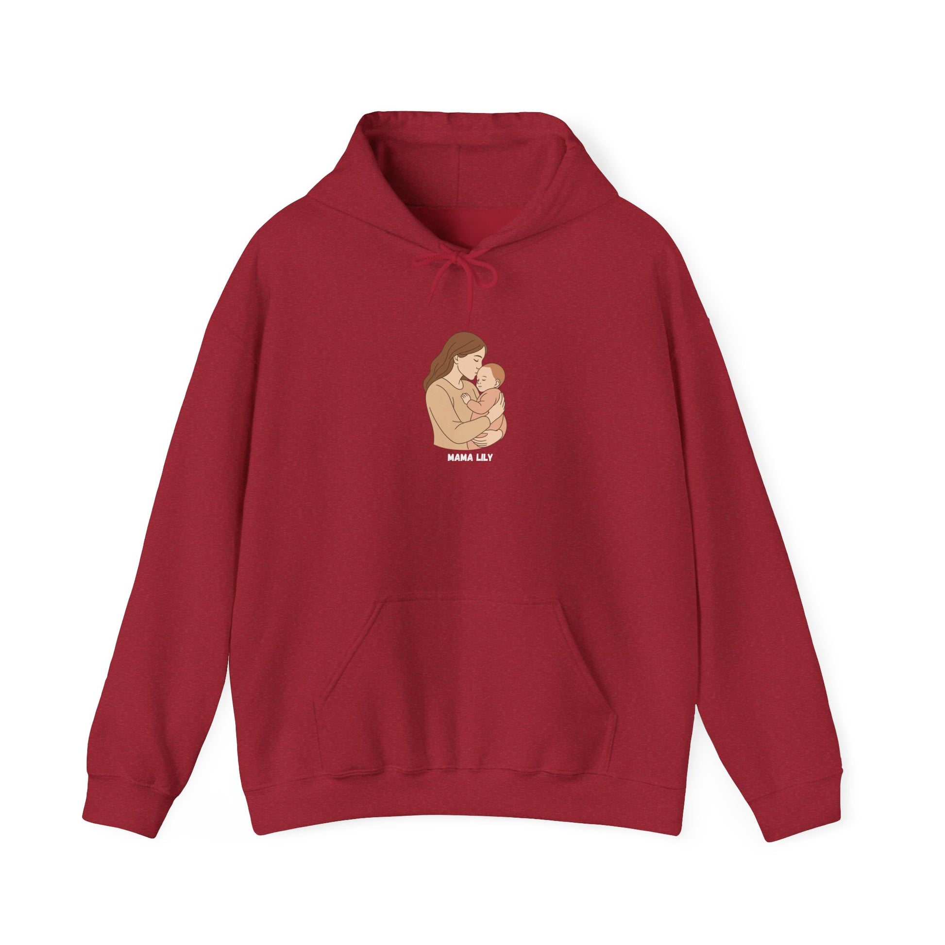 Mama Superpower Hoodie  Raising Tiny Humans Personalized New Mom Sweatshirt Custom printed Gift for Moms Motherhood Hoodie