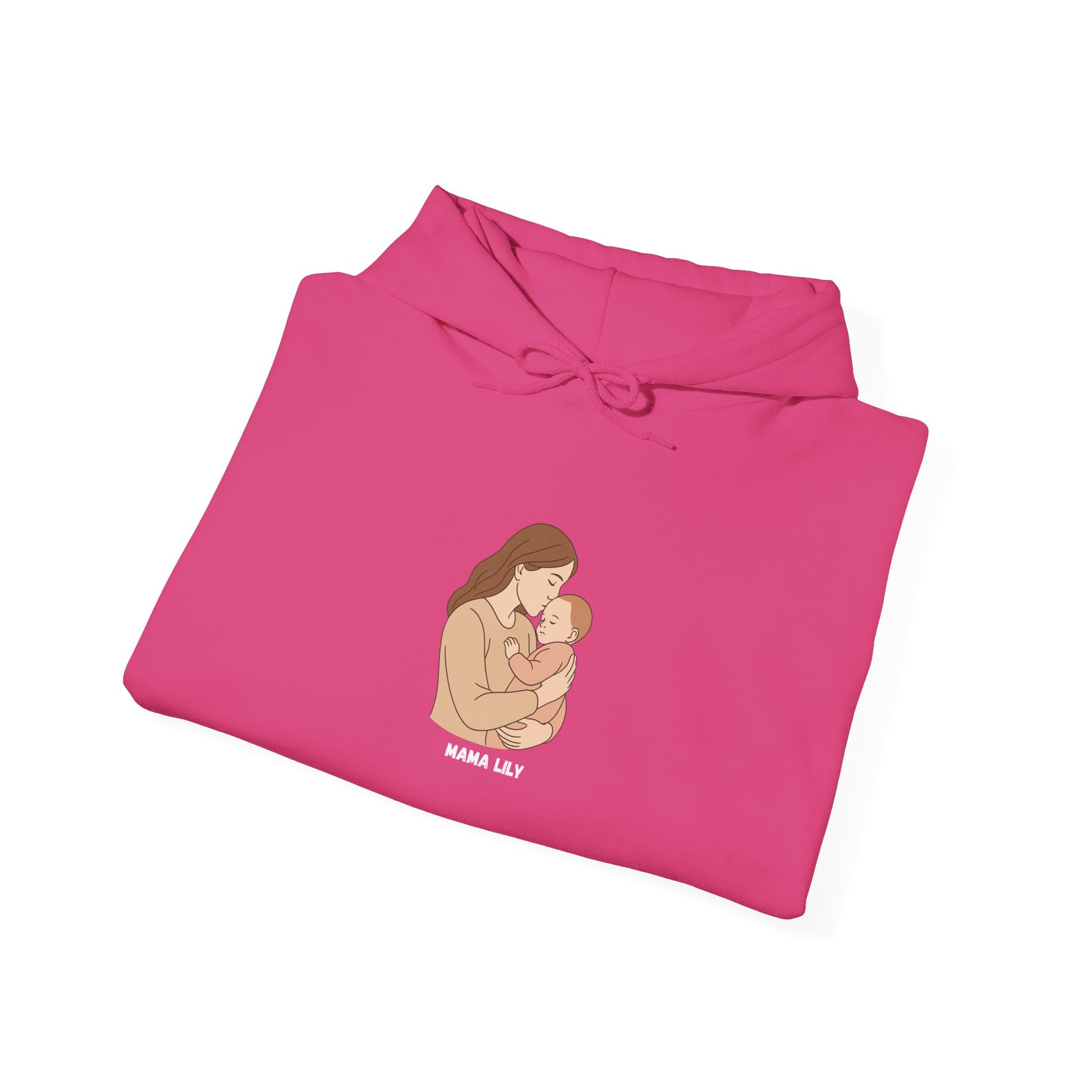 Mama Superpower Hoodie  Raising Tiny Humans Personalized New Mom Sweatshirt Custom printed Gift for Moms Motherhood Hoodie
