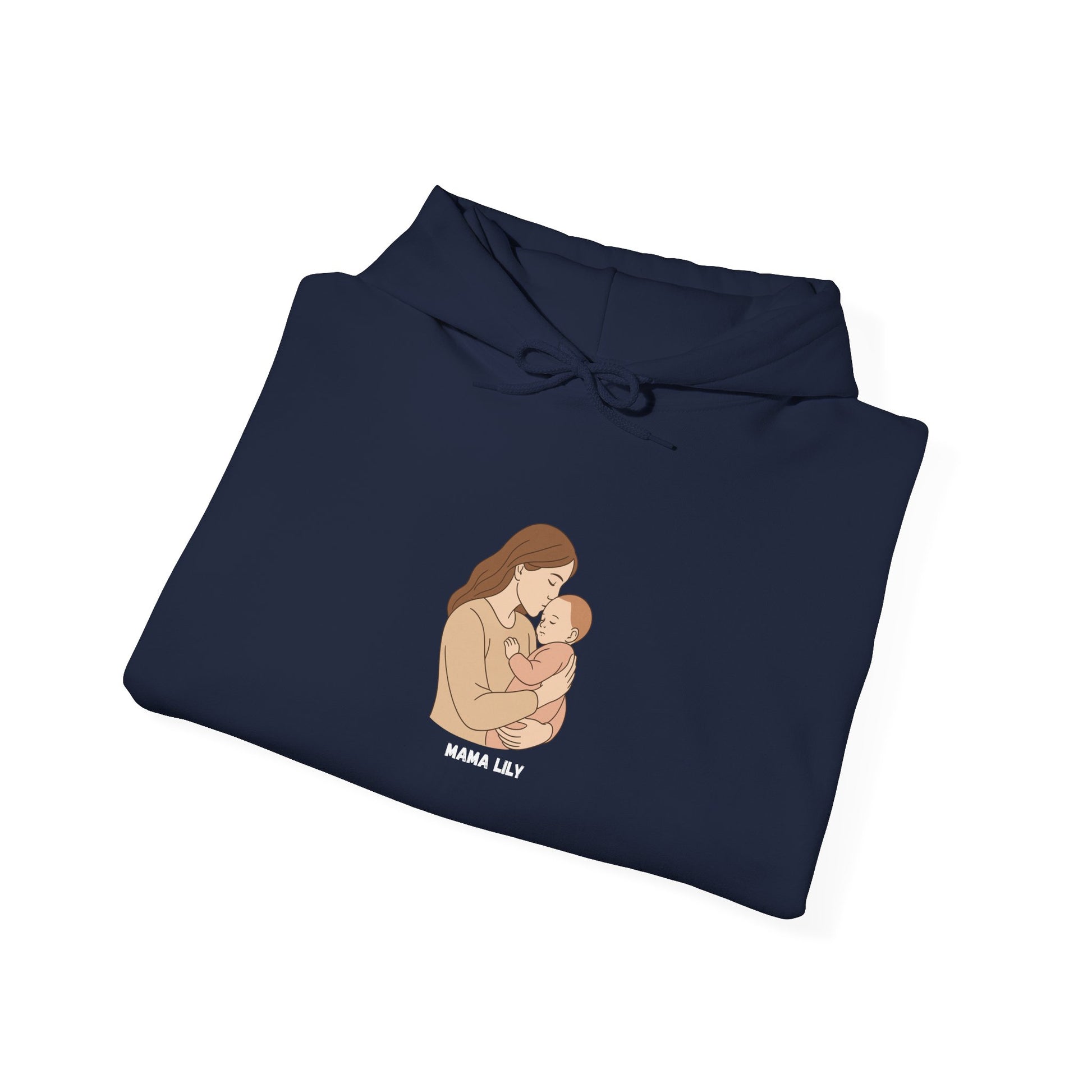 Mama Superpower Hoodie  Raising Tiny Humans Personalized New Mom Sweatshirt Custom printed Gift for Moms Motherhood Hoodie