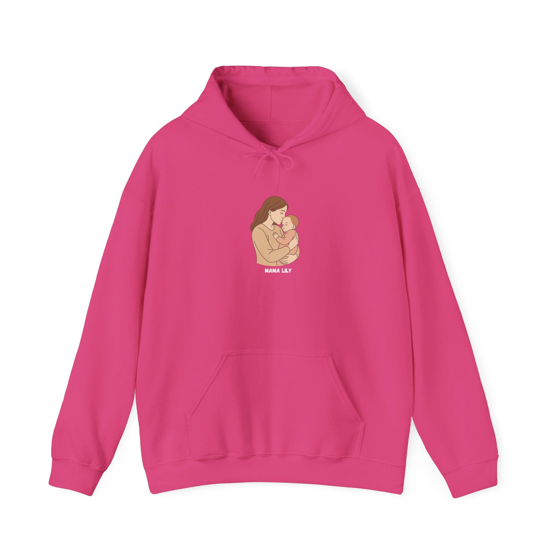 Mama Superpower Hoodie  Raising Tiny Humans Personalized New Mom Sweatshirt Custom printed Gift for Moms Motherhood Hoodie
