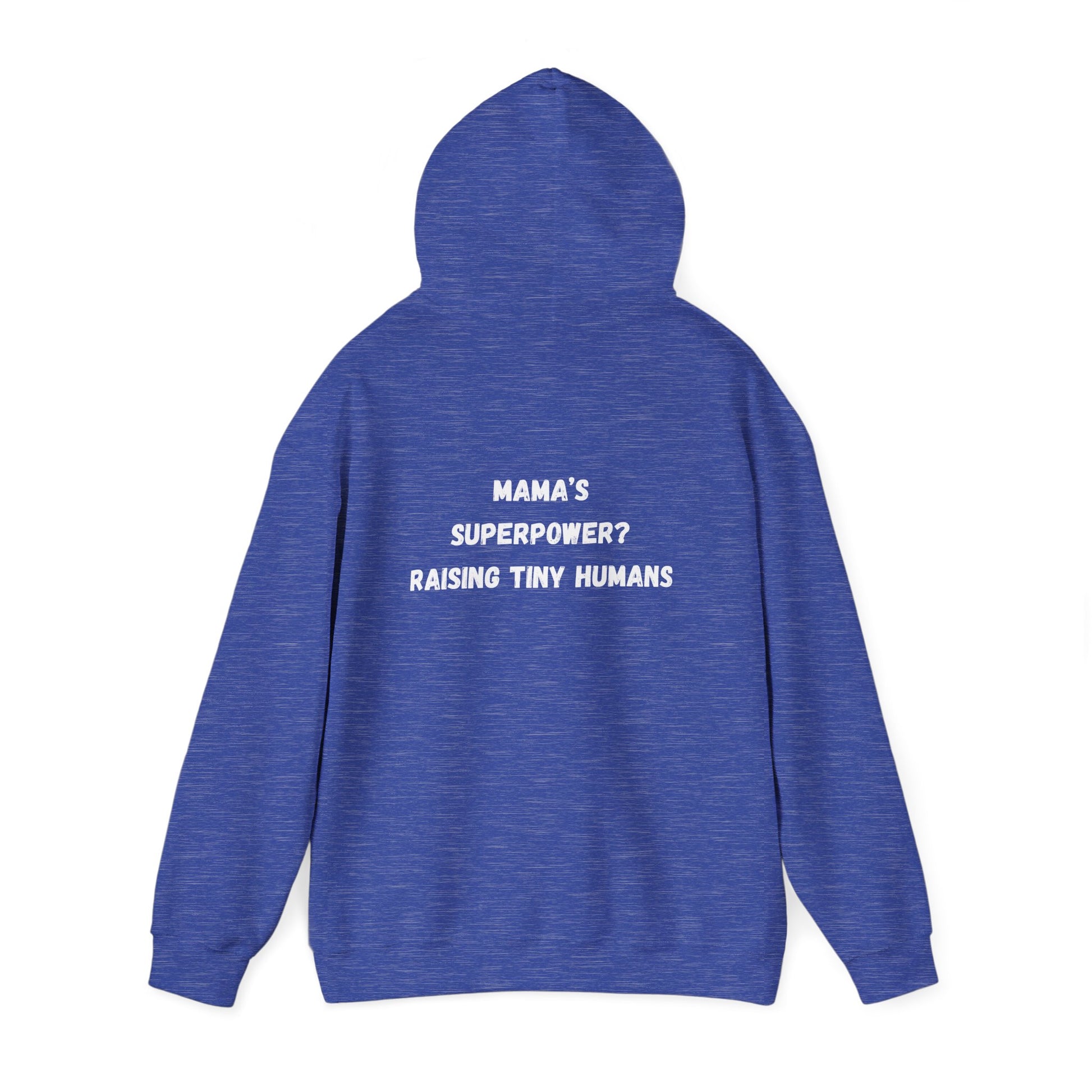 Mama Superpower Hoodie  Raising Tiny Humans Personalized New Mom Sweatshirt Custom printed Gift for Moms Motherhood Hoodie