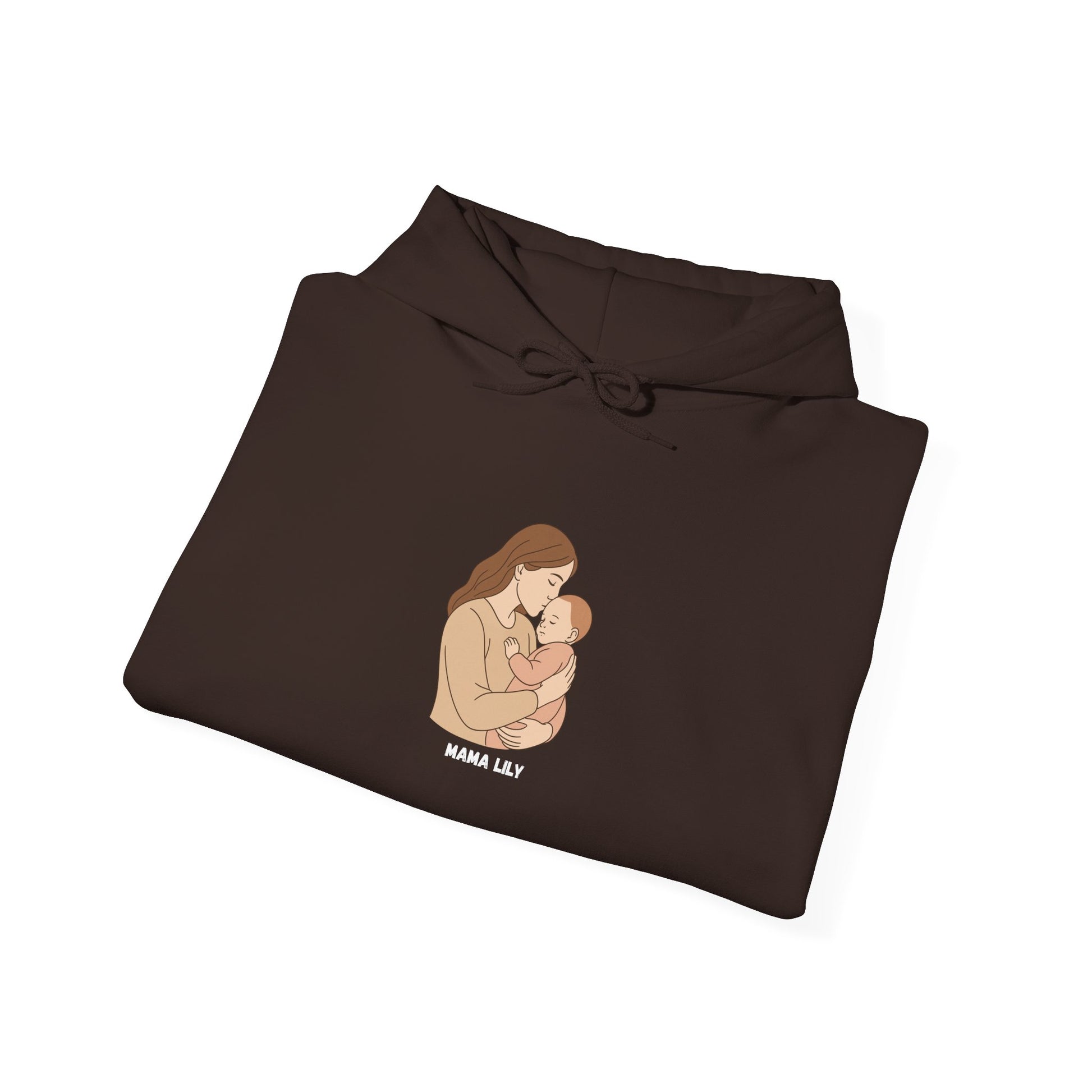 Mama Superpower Hoodie  Raising Tiny Humans Personalized New Mom Sweatshirt Custom printed Gift for Moms Motherhood Hoodie