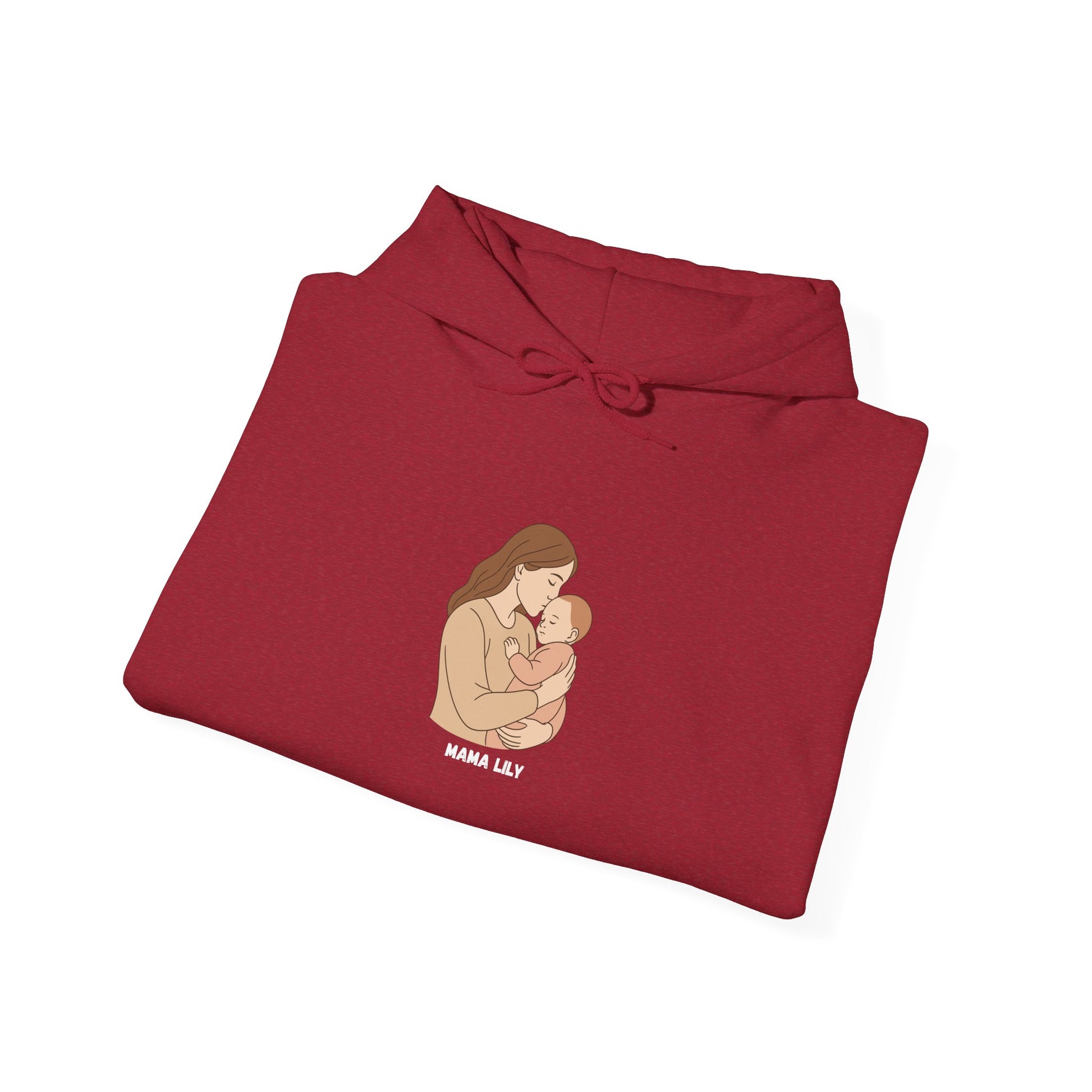 Mama Superpower Hoodie  Raising Tiny Humans Personalized New Mom Sweatshirt Custom printed Gift for Moms Motherhood Hoodie