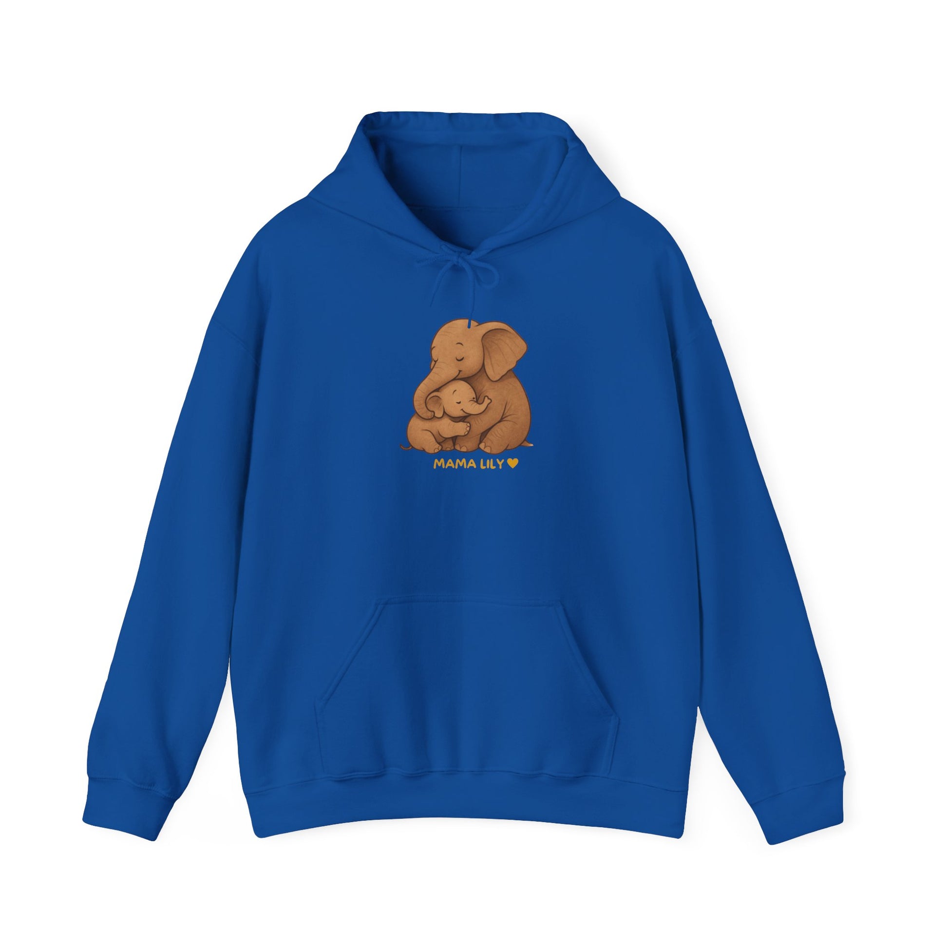 Mama You Are Enough Today and Always Hoodie, Elephant Graphics, Unisex Sweatshirt, New Mama Gift, Postpartum Shirt, Mama Bear Apparel